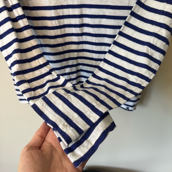 Scotch Soda Parfait Franquais Striped Long Sleeve Tee Size Medium - Picture 3 of 5